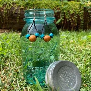 Handmade Leather Earrings